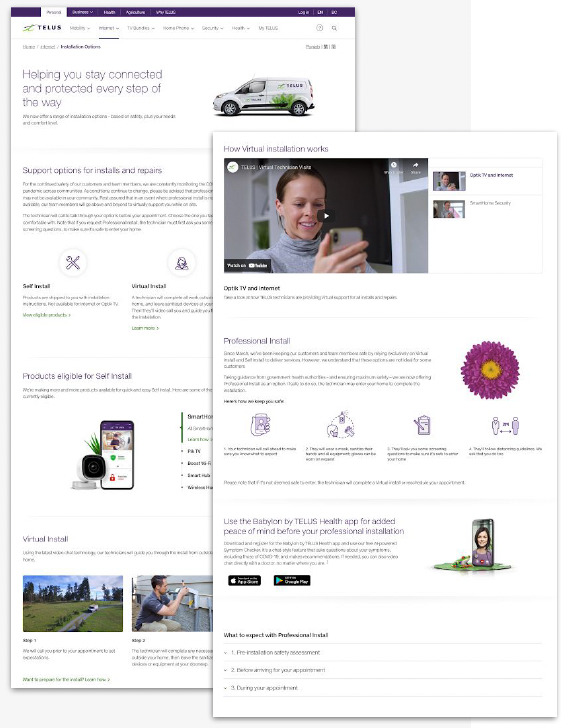 TELUS Virtual Install